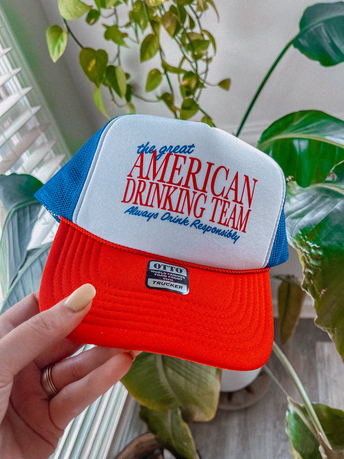 Underground Original Design: Great American Drinking Team, Summer Trucker Hat