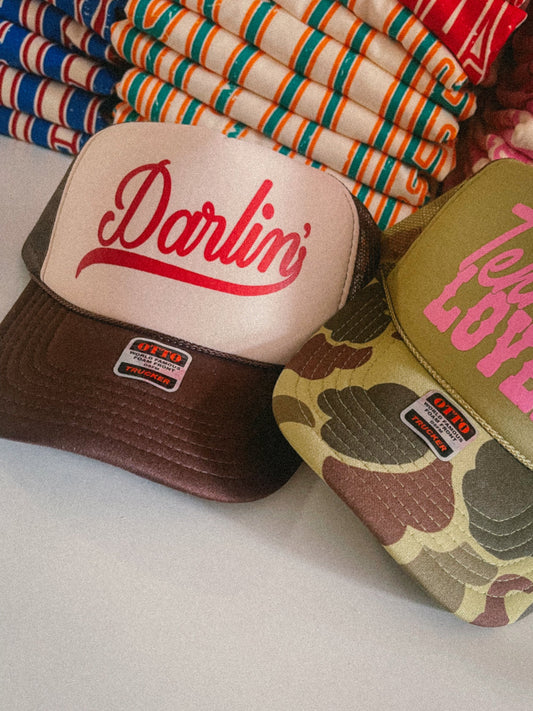 Underground Original Design: Darlin', Western Trucker Hat