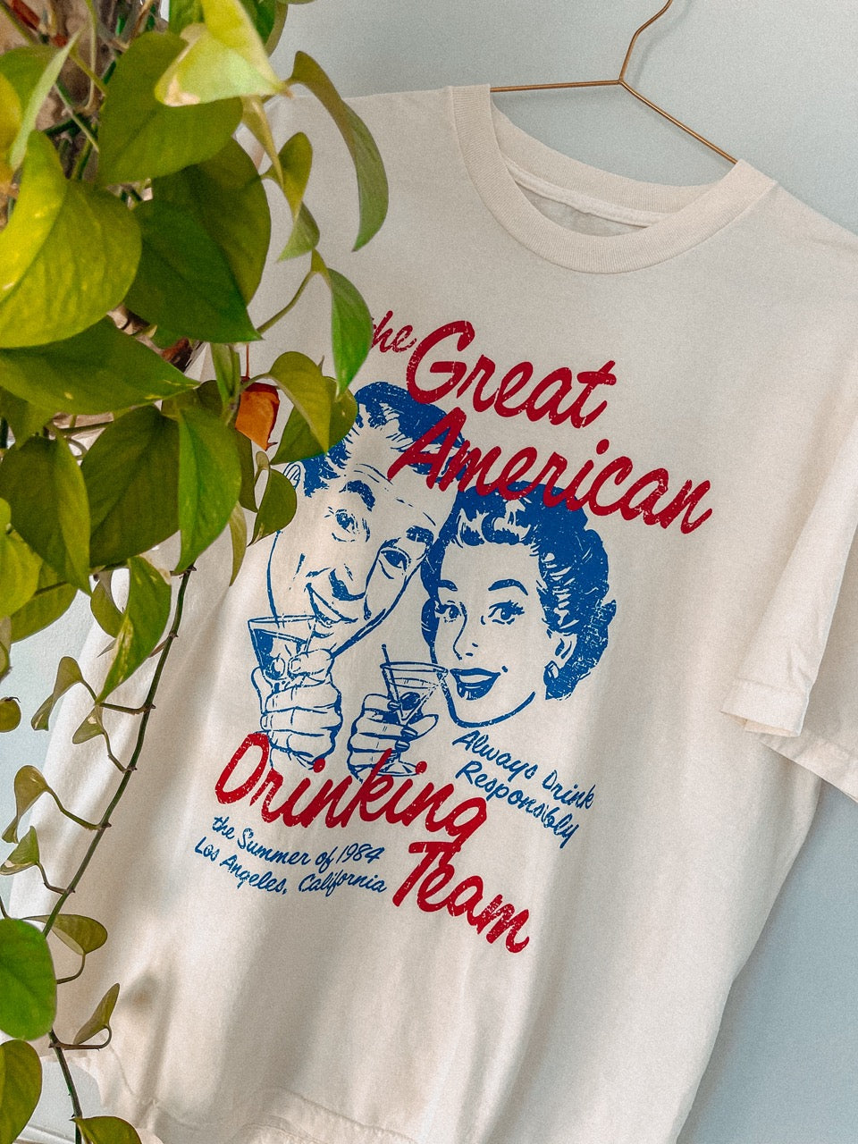 Underground Original Design: Great American Drinking Team Oversized TShirt