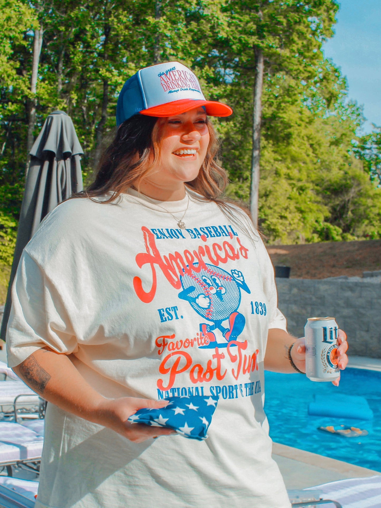 Underground Original Design: Enjoy Baseball, America's Favorite Oversized TShirt