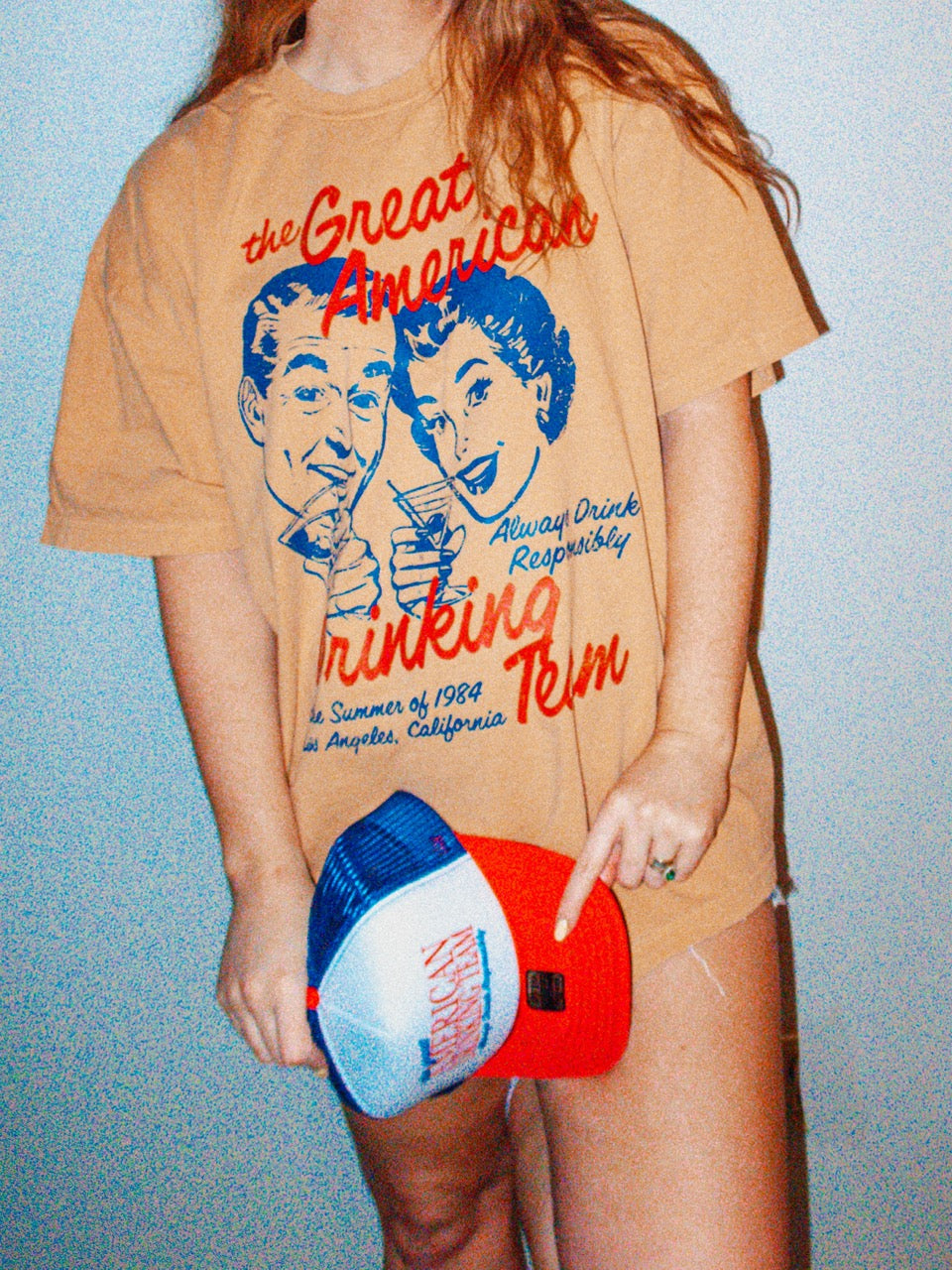 Underground Original Design: Great American Drinking Team Oversized TShirt