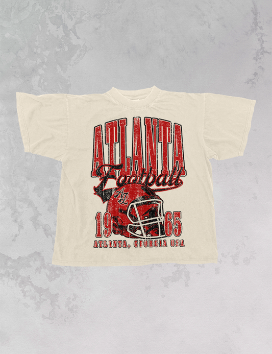 Underground Original Design: 90's Vintage Atlanta Football Oversized TShirt