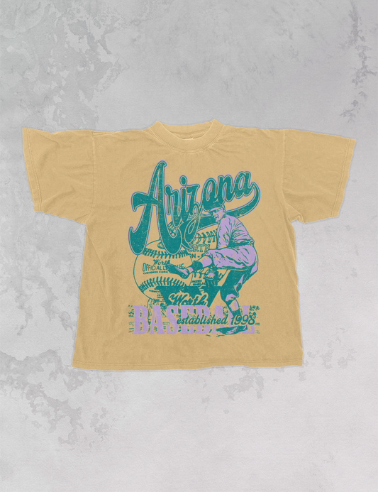 Underground Original Design: 90's Vintage Arizona Baseball Oversized TShirt