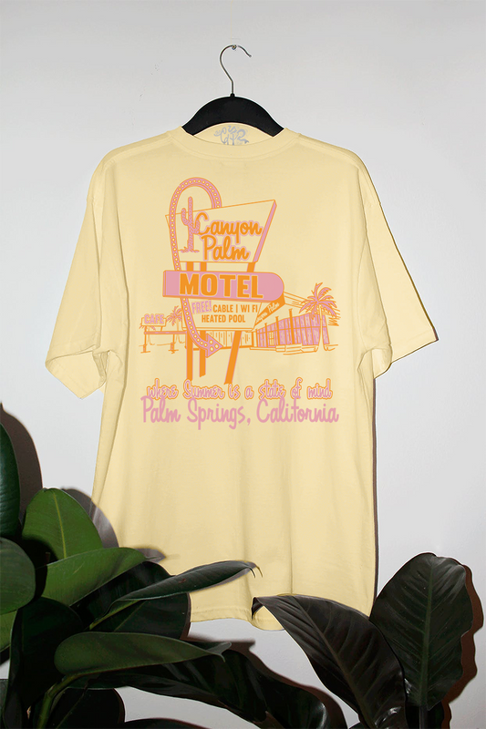 Underground Original Design: Palms Motel Oversized TShirt