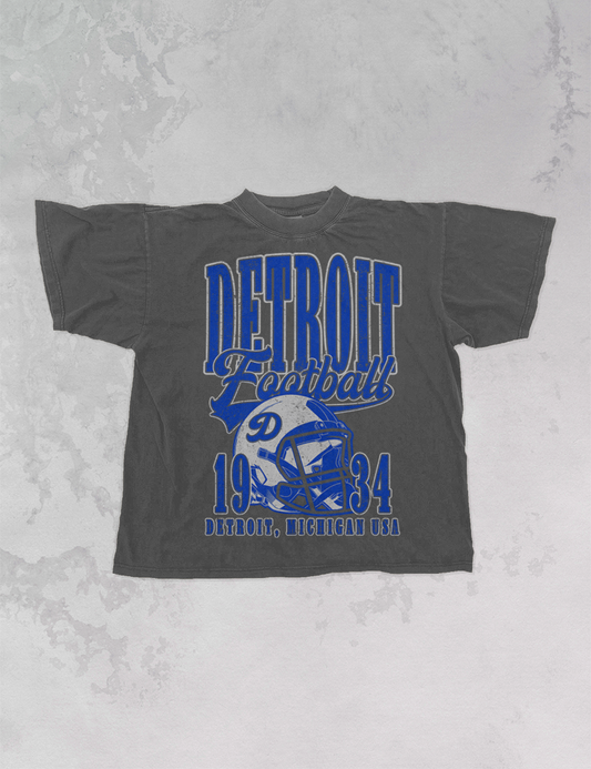 Underground Original Design: Detroit Football Oversized TShirt