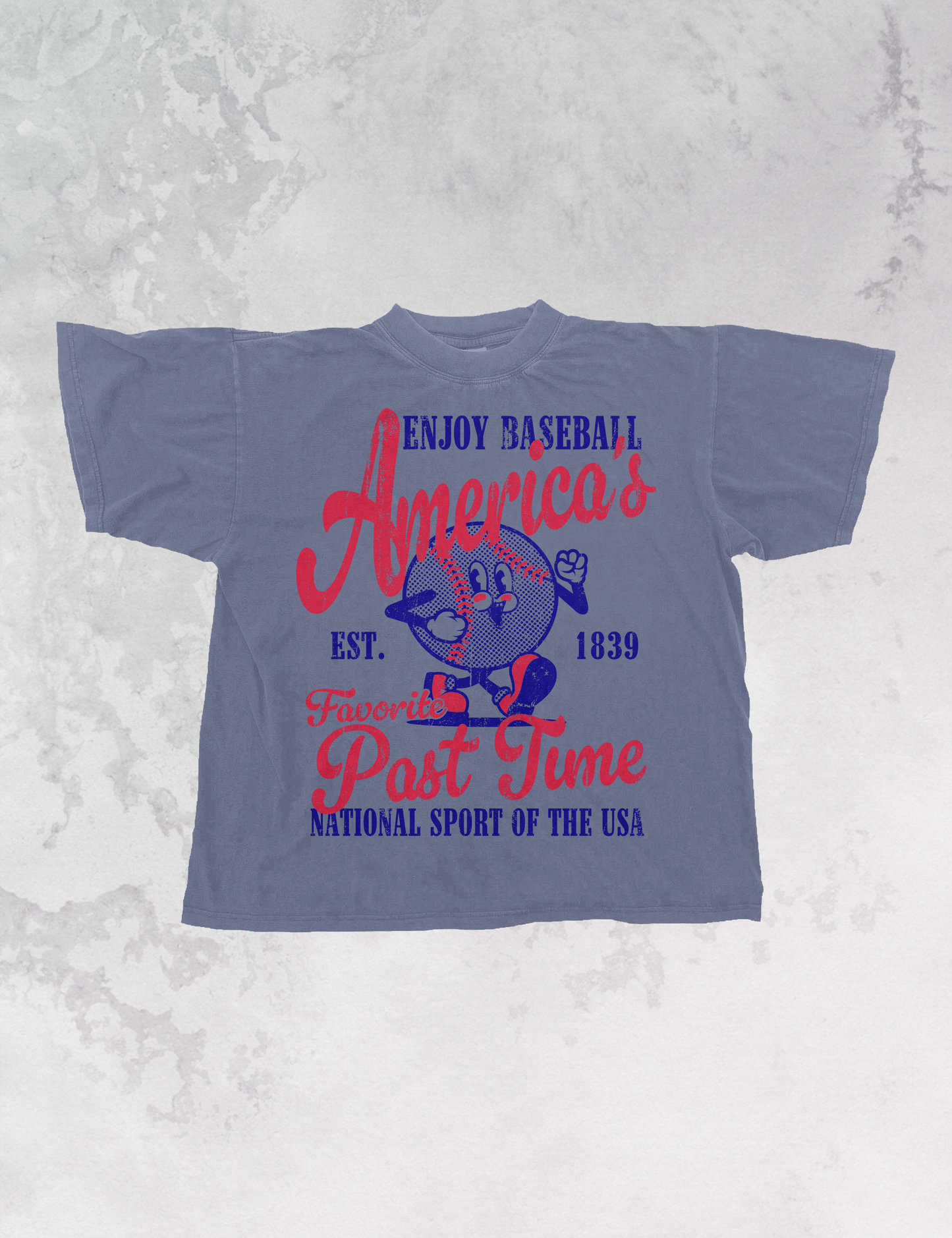 Underground Original Design: Enjoy Baseball, America's Favorite Oversized TShirt