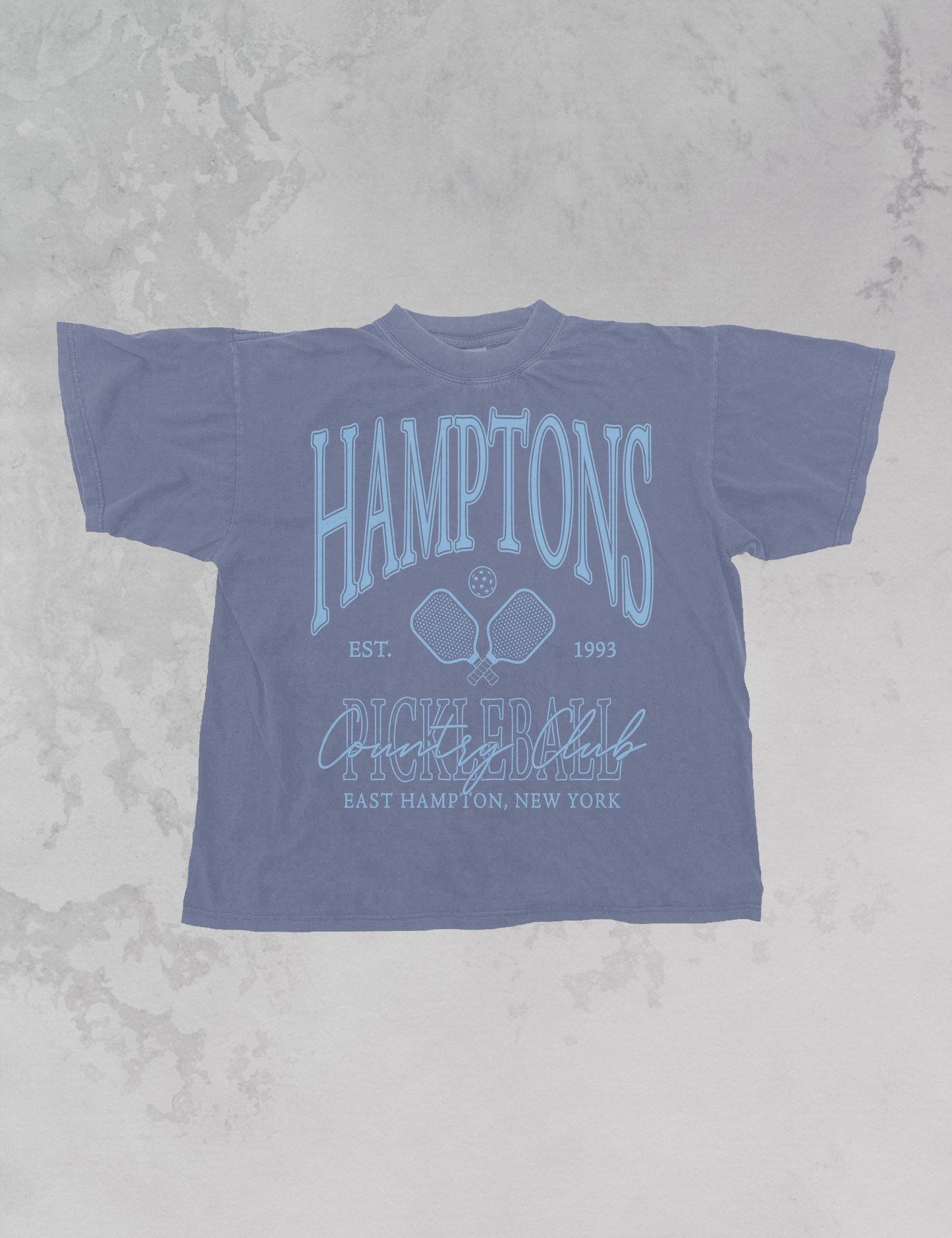 Underground Original Design: Hampton's Country Club Pickleball Oversized TShirt