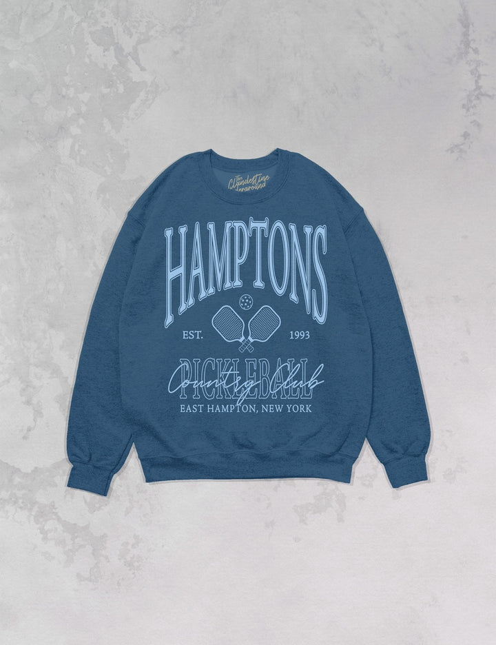 Underground Original Design: Hampton's Country Club Pickleball Oversized 90's Sweatshirt
