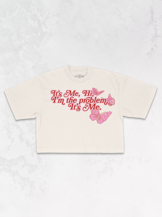 Underground Original Design: I'm The Problem, It's Me Oversized Cropped TShirt