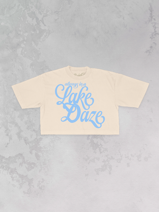 Underground Original Design: Always in a Lake Daze Cropped TShirt