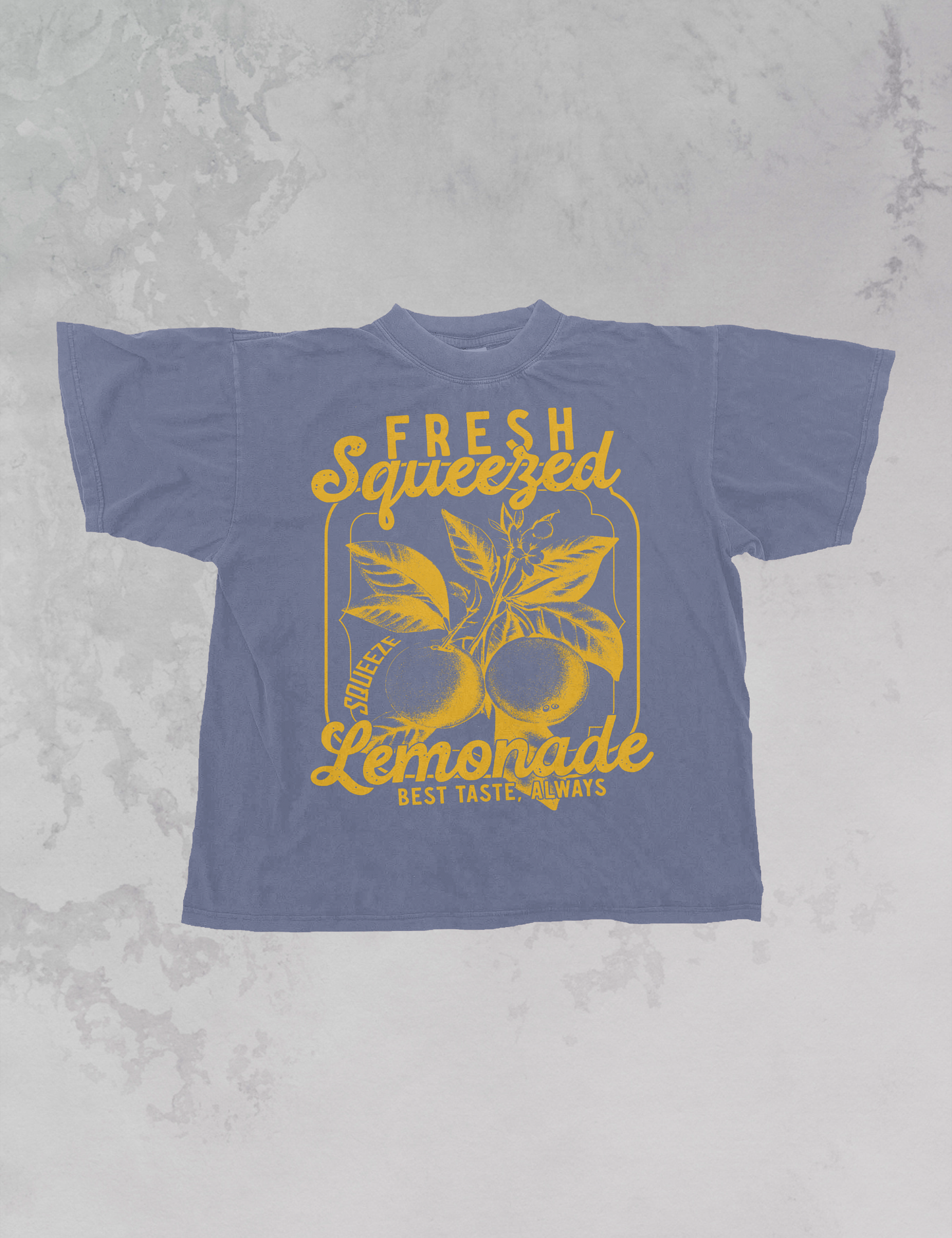 Underground Original Design: Fresh Squeezed Lemonade Oversized TShirt