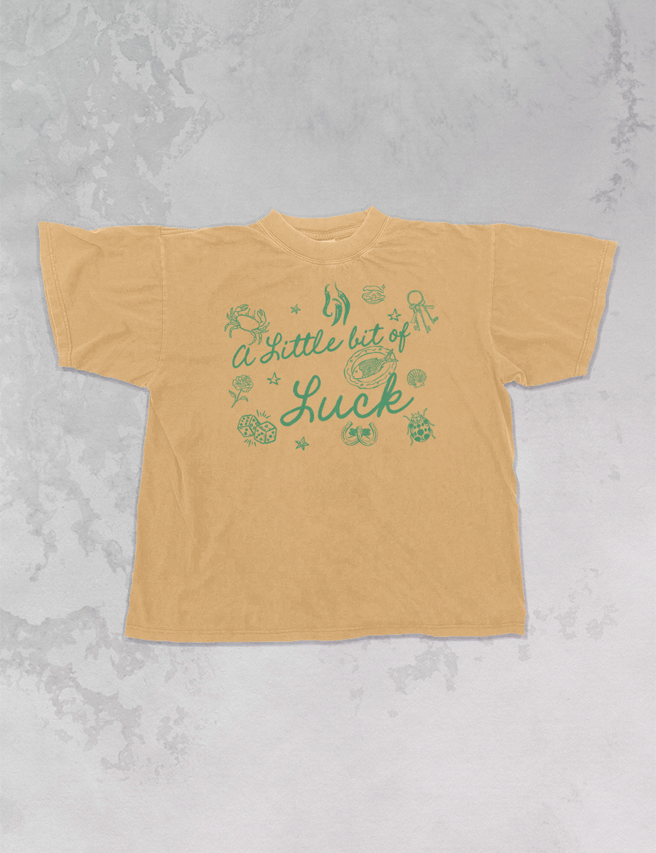 Underground Original Design: A Little Bit of Luck, St. Patty's Day Oversized TShirt