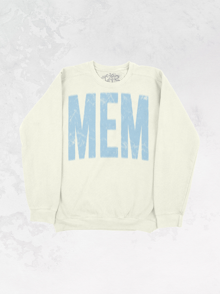 Underground Original Design: MEM | Memphis, TN Oversized Vintage Sweatshirt