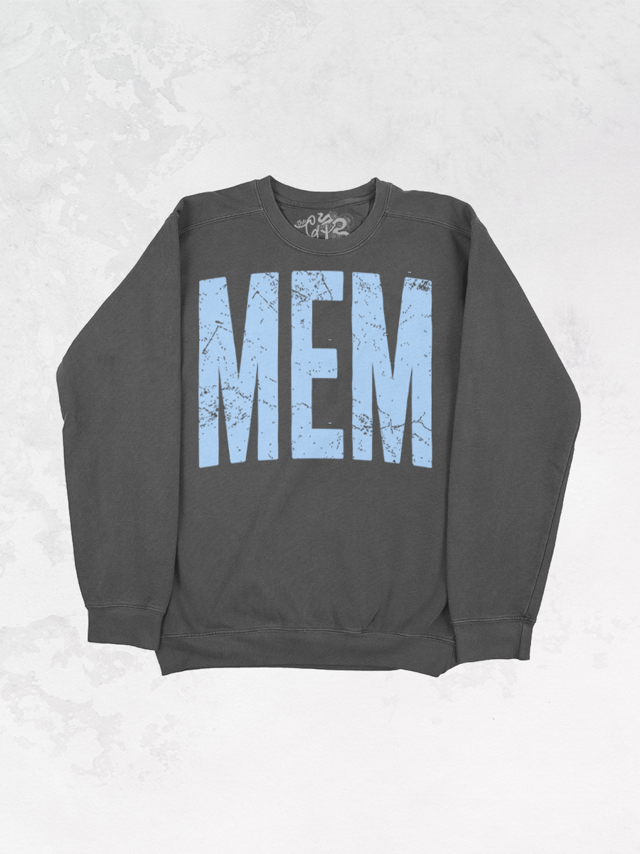 Underground Original Design: MEM | Memphis, TN Oversized Vintage Sweatshirt