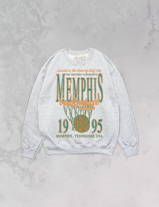 Underground Original Design: Memphis Basketball Oversized 90s Sweatshirt *UPDATED*