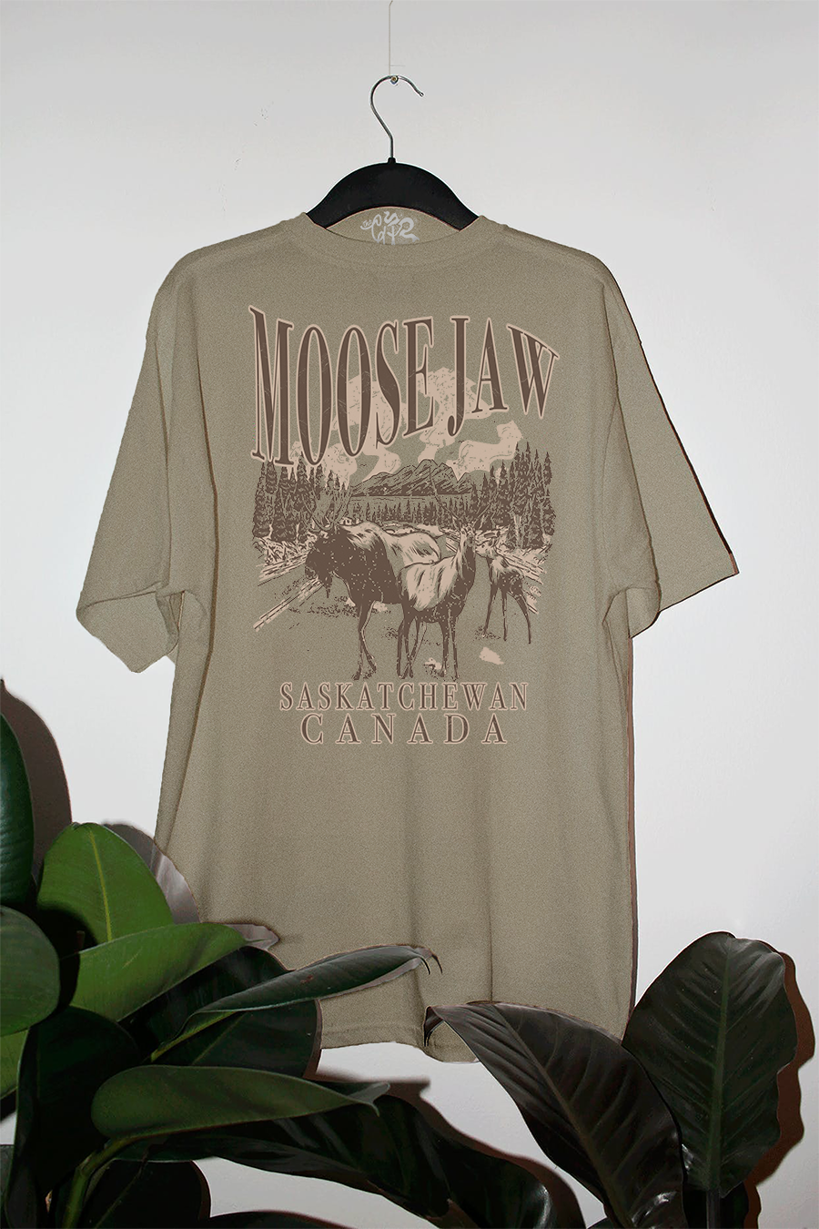 Underground Original Design: Moose Jaw, Saskatchewan Canada Oversized TShirt