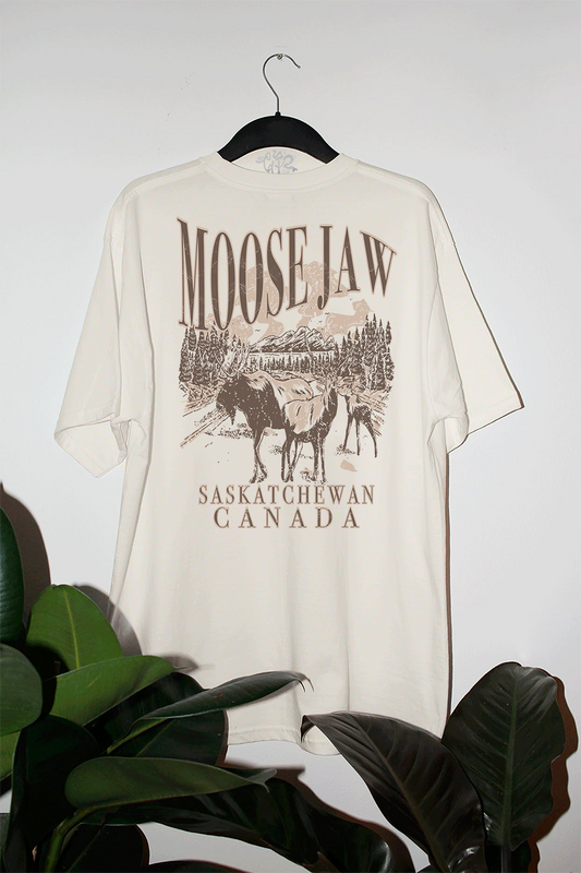 Underground Original Design: Moose Jaw, Saskatchewan Canada Oversized TShirt