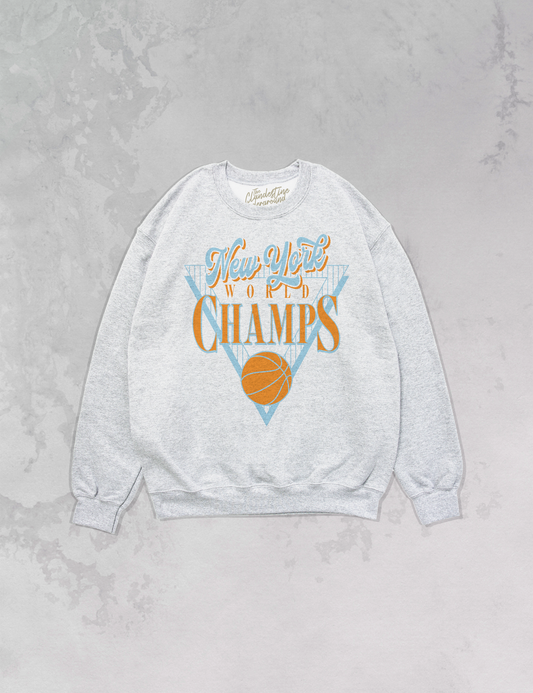 Underground Original Design: New York World Champs Oversized 90's Sweatshirt