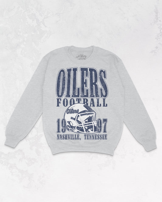 Underground Original Design: Oilers Football Oversized 90's Sweatshirt