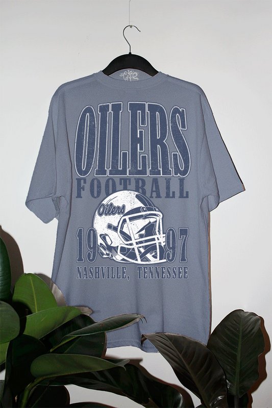 Underground Original Design: Oilers Football Oversized TShirt