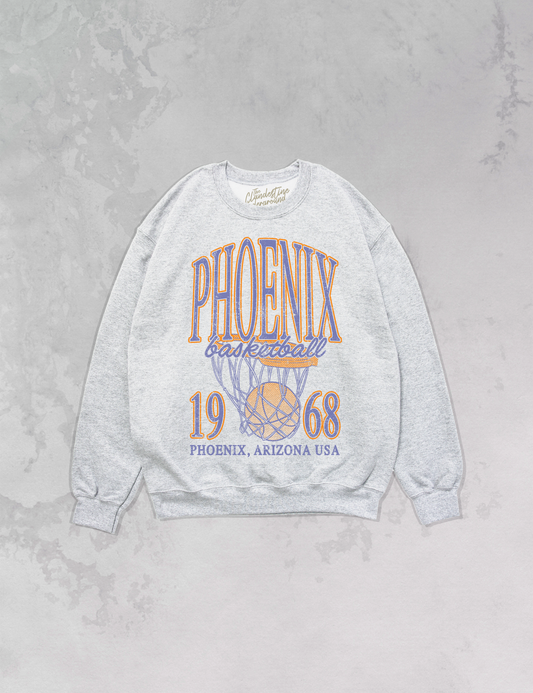 Underground Original Design: Phoenix Basketball Oversized 90's Sweatshirt