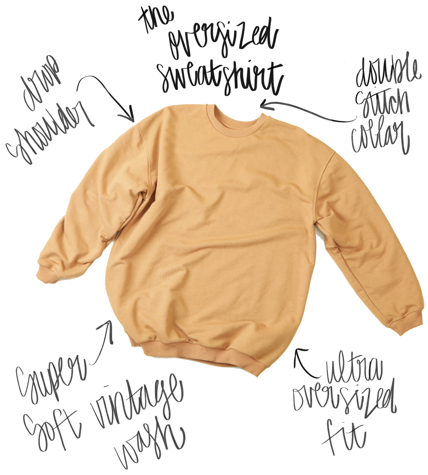 Underground Original Design: Darlin', Western Oversized 90's Sweatshirt