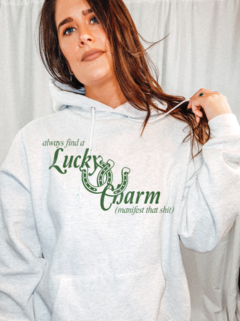 Underground Original Design: Find Your Lucky Charm Oversized 90s Hoodie