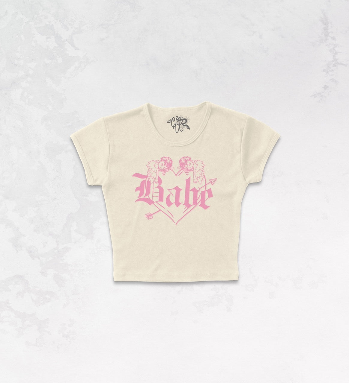 Underground Original Design: Babe Micro-Ribbed Cropped Baby Tee