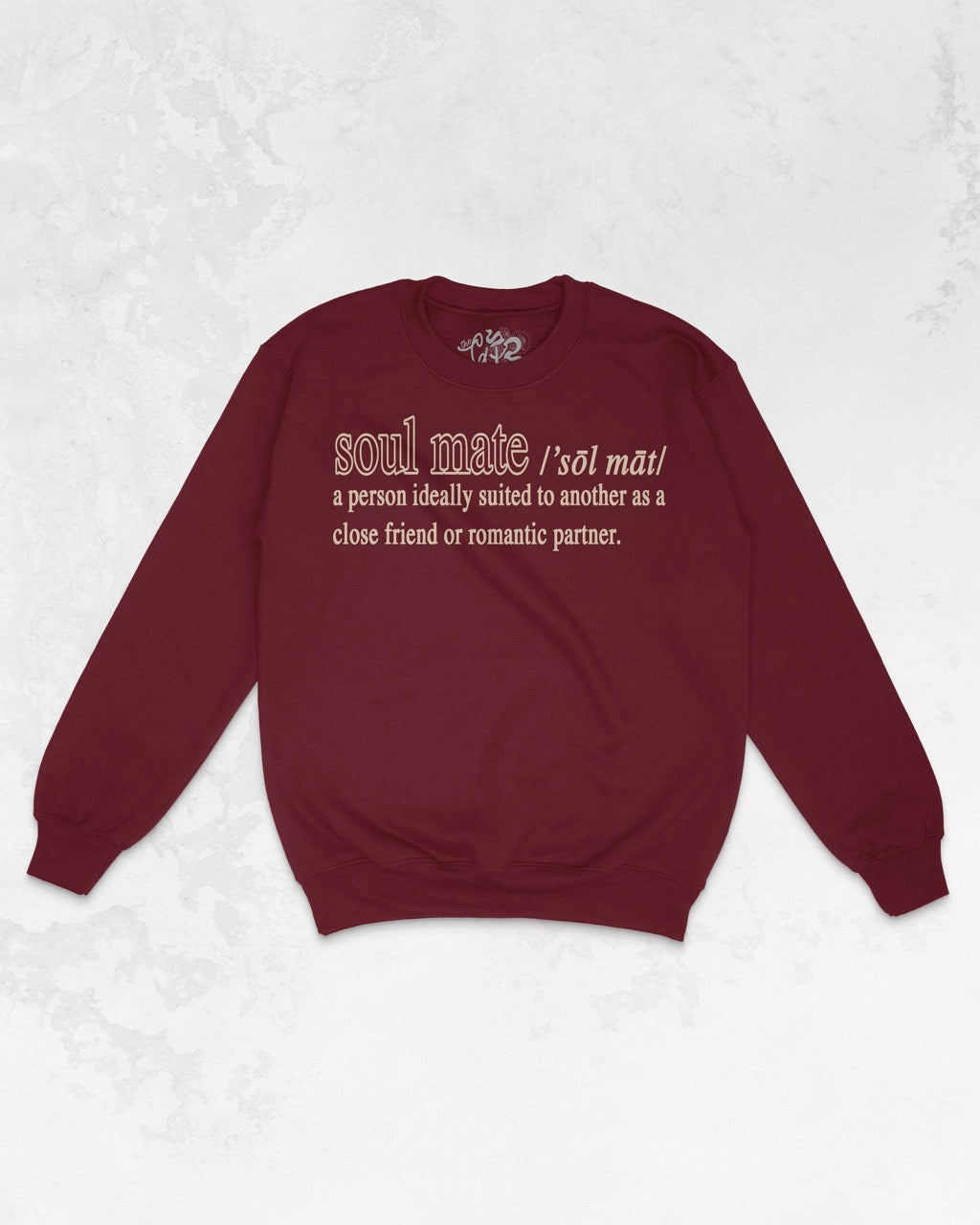 Underground Original Design: Soul Mate Oversized 90's Sweatshirt