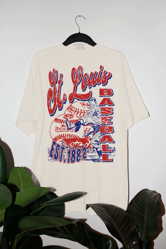 Underground Original Design: St. Louis Baseball Oversized TShirt